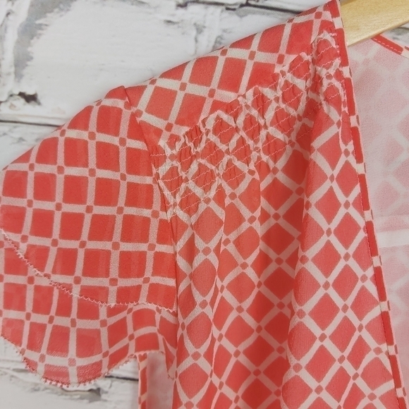 ANN Taylor Wrap 100% Silk Top - Picture 5 of 10